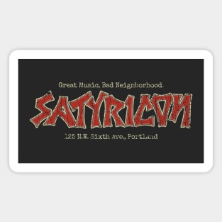 Satyricon Portland 1983 Magnet